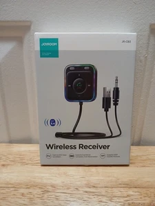 Joyroom Wireless Receiver BT 5.4 Auto Adapter LED Ring HD Calling Open Box - Bild 1 von 4