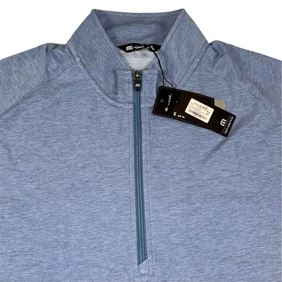 Pullover Travis Mathew 1/4 Cremallera Golf Zachary Sin Logo Rendimiento Para Hombre 3XL NUEVO CON ETIQUETAS Foto 1 de 4