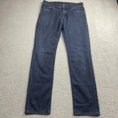 Hugo Boss Jeans Mens 32x30 Blue Maine Regular Fit Candiani Lightweight Denim - Image 1 of 4