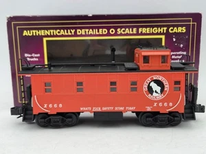 MTH Premier 20-91195 Great Northern Steel Caboose - Lighted - O Gauge - Picture 1 of 17