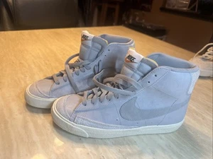 Nike Hightop Blazer Size 7 Women’s  Gray Canvas - Picture 1 of 10