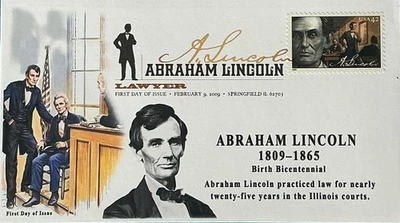 BDAOCITW KSC Cachets 4381 Abraham Lincoln Abogado Springfield, Illinois  Foto 1 de 2