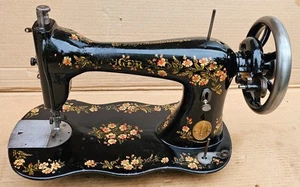 Calcomanías de potentilla/flor de manzana pintadas familiares mejoradas con base de violín Singer - Imagen 1 de 14