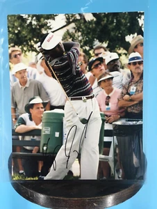Vijay Singh Signed Vintage 8 x 10 Photo in Plastic Rare - Picture 1 of 3