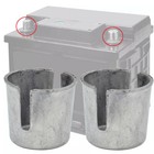 2Pcs Car Battery Lead Repair Shim Fix For Car Worn Posts Loose Fitting Terminals