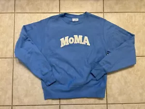 Champion MoMA Edition blau seltener Pullover Rundhalsausschnitt Sweatshirt Pullover Herren klein - Bild 1 von 7
