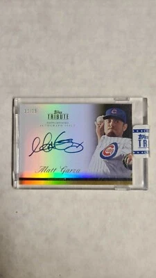 2012 Topps Tribute Inkable Accolades Matt Garza/15 — 第 1/2 张图片