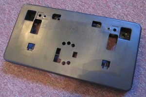 2007-2009 Mazda3 Front Bumper License Plate Holder - BAN6-50171 - Bild 1 von 6