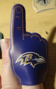 NFL Baltimore Ravens We're #1 Dbl Side Soft Plastic Padded Pencil Pen Topper - Picture 1 of 2