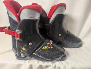 Salomon Youth Ski Boots Size 22.5 Color Black Used - Picture 1 of 7