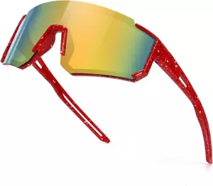 Youth Baseball Sunglasses for Boys Girls Age 6-12 Softball Cycling Sports Sungla - Picture 1 of 12