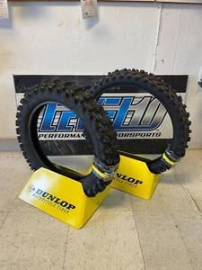 DUNLOP Geomax MX34 Front - 80/100-21 - 51M + 100/100-18 - 59M (SET) - Foto 1 di 8