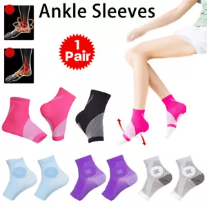 Soothe Socks Neuropathy Compression Ankle Compression Socks Pain Relief Support* - Picture 1 of 25