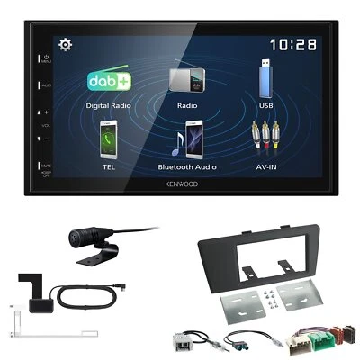 Kenwood DMX129DAB   Autoradio für Volvo V70 II 2000-2003 schwarz - Bild 1 von 4