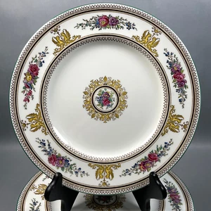 Cuatro (4) platos de cena de porcelana de hueso blanco Wedgwood Columbia W595 - Imagen 1 de 3