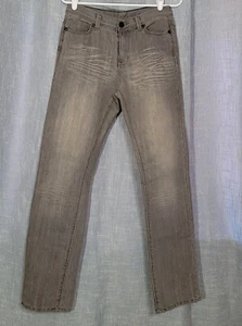 Calvin Klein Jeans Denim Boys Size 18Reg 18x29 Rocker-Skinny Color Grey - Picture 1 of 10
