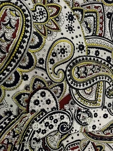 VTG 70s Psychedelic Paisley Surfer Shirt Size Large NOS Alexanders Short Sleeve - Picture 1 of 5