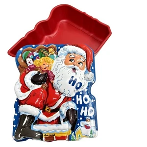 Santa Claus Cookie Candy Container by Alice Marcel USA Ullman Co Vtg Christmas - Picture 1 of 9