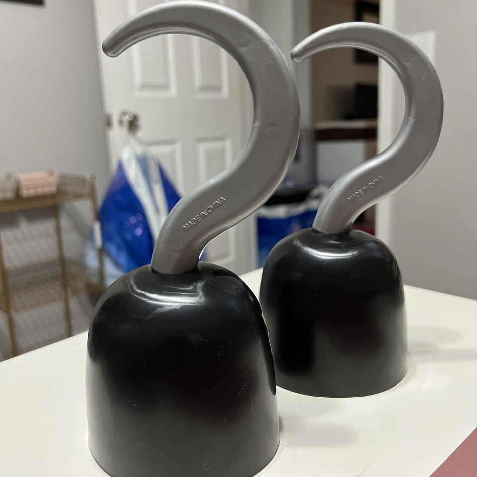 Disney Parks Halloween Pirate Hook Hand Costume Accessory New Pair Set 2 - Image 1 of 1