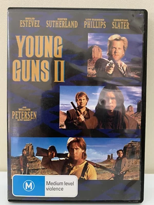Young Guns 2 (1990) DVD Película Drama de Acción Occidental Emilio Estévez En muy buena condición 🆓📮🇦🇺 Foto 1 de 4