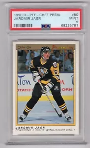 Jaromir Jagr RC 1990-91 O-PEE-CHEE PREMIER 90-91 NO 50 PSA 9 92076 - Bild 1 von 2