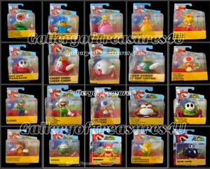 Figura Super Mario 2.5" Magikoopa Peach Monty Shy Guy Cheep Boo Wendy Spike Sapo - Imagen 1 de 33