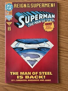DC SUPERMAN THE MAN OF STEEL REIGN OF THE SUPERMEN 1993 #13 #22 JUNE 93 MINT - Picture 1 of 2