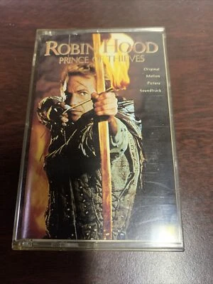 Robin Hood-Prince of Thieves by Michael Kamen-1991 Cassette-Tested & Played - Image 1 of 4