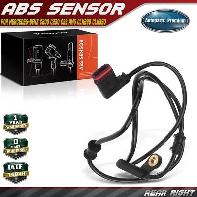 Sensor de velocidad de rueda ABS trasero derecho para Mercedes-Benz W203 C209 C240 C280 CLK350 Foto 1 de 4