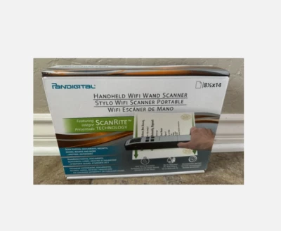 NEW SEALED Pandigital Handheld Wifi Wand Scanner S8X1102RD 8.5” X 14” - Image 1 of 3