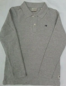 NWT Scotch shrunk long sleeve polo in grey age 10 years - Picture 1 of 7