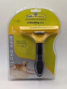 DeShedding 4" Tool For Long Hair Large Dog - Picture 1 of 2