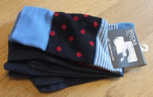 * TOM TAILOR coole Socken 3er Pack Gr. 39-42 NEU - Picture 1 of 4