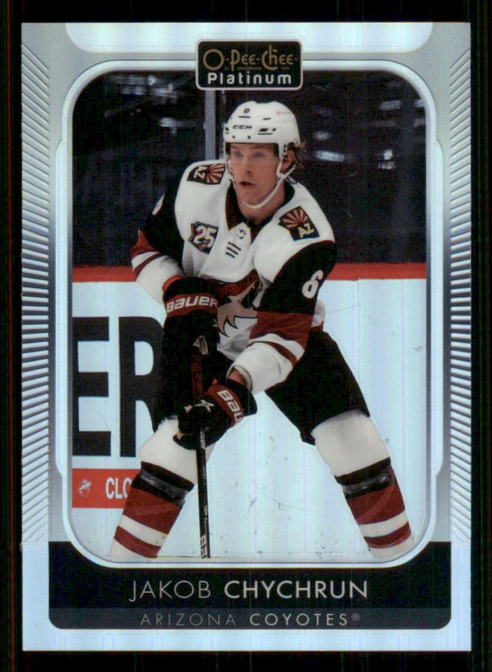 2021-22 O-Pee-Chee Platinum Rainbow #156 Jakob Chychrun - Image 1 of 2