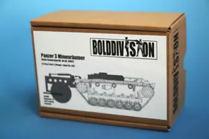 1:35 Modellbausatz BoldDivision Panzer 3 Minenräumer / Panzer 3 Mineroler - Bild 1 von 9