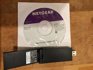 NETGEAR AC1200 Dual Band Smart WiFi USB Adapter - A6210100PAS - Zdjęcie 1 z 8