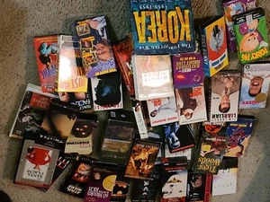 73 VHS Film Band SET Vintage Sammlerstück Sammlung Action Drama 1970er - 2000er - Bild 1 von 24