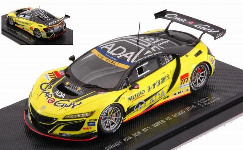 Honda NSX GT3 Super GT300 Kimura-Yokomizo 1:43 EBBRO 45654 - Immagine 1 di 1