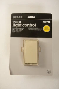 Sears Wire-in Light Control 953722 (UB4/JSF6)Garage Door Opener Switch 53000 Ser - Picture 1 of 5