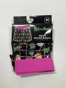 Rick and Morty Boxer Brief - Handcraft - Adult Swim - Laser/Head - Medium - NWT - Picture 1 of 2