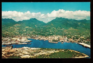 Postal c1958 Nani Li'i resumen puerto Honolulu Hawaii - Imagen 1 de 2