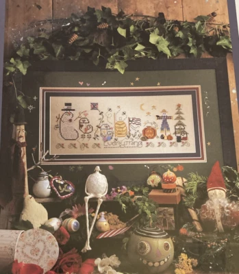 Vtg Rare Shepherd's BUSH Printworks Celebrate Everything 2006 Cross St. pattern - Image 1 of 2