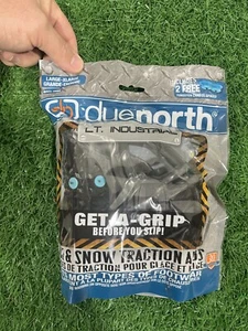 Due North Light Industrial Traction Aid LARGE/XLARGE Unisex Men's 8-14 Women 10+ - Picture 1 of 3