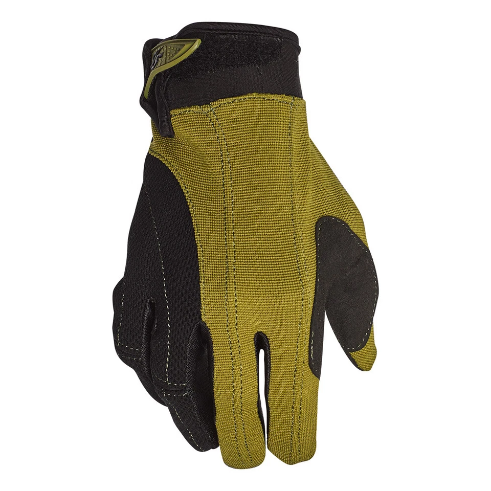 Guante de motocicleta Speed & Strength Brat verde oliva textil para mujer tallas SM - 3X Foto 1 de 2