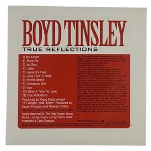 Boyd Tinsley True Reflections Promo Advance CD RADV 52633-2 Dave Matthews 2003 - Picture 1 of 4