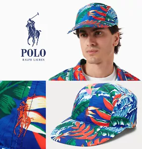 NP≈140€ Polo Ralph Lauren Sommer Cap, L/XL, beach, floral, exotic, colorful hat - Bild 1 von 16