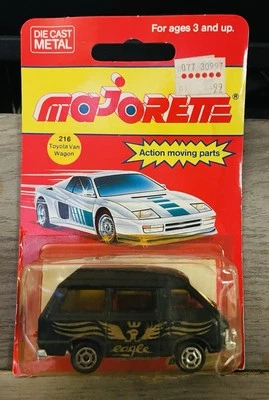 Majorette 丰田 Lite Ace Van Wagon 200 系列 #216 - 黑色 - 全新 — 第 1/2 张图片