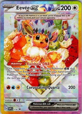 Eevee ex Promo SV: Scarlet & Violet Promo Cards 174 NM - Image 1 of 2