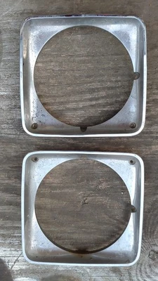 75-79 Buick Skylark OEM Cromo Faro Bisel GM Anillo de Ajuste Apollo Omega Nova SS Foto 1 de 4