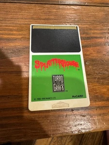 Splatterhouse (TurboGrafx-16) Turbo Grafx 16 authentic video game Hu Card only - Picture 1 of 4